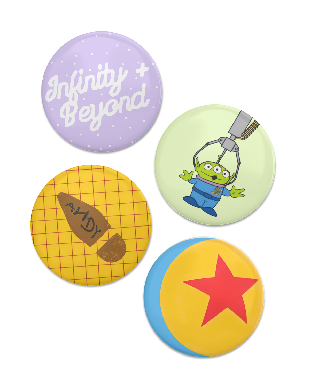 Toys 2.25" Button Pack