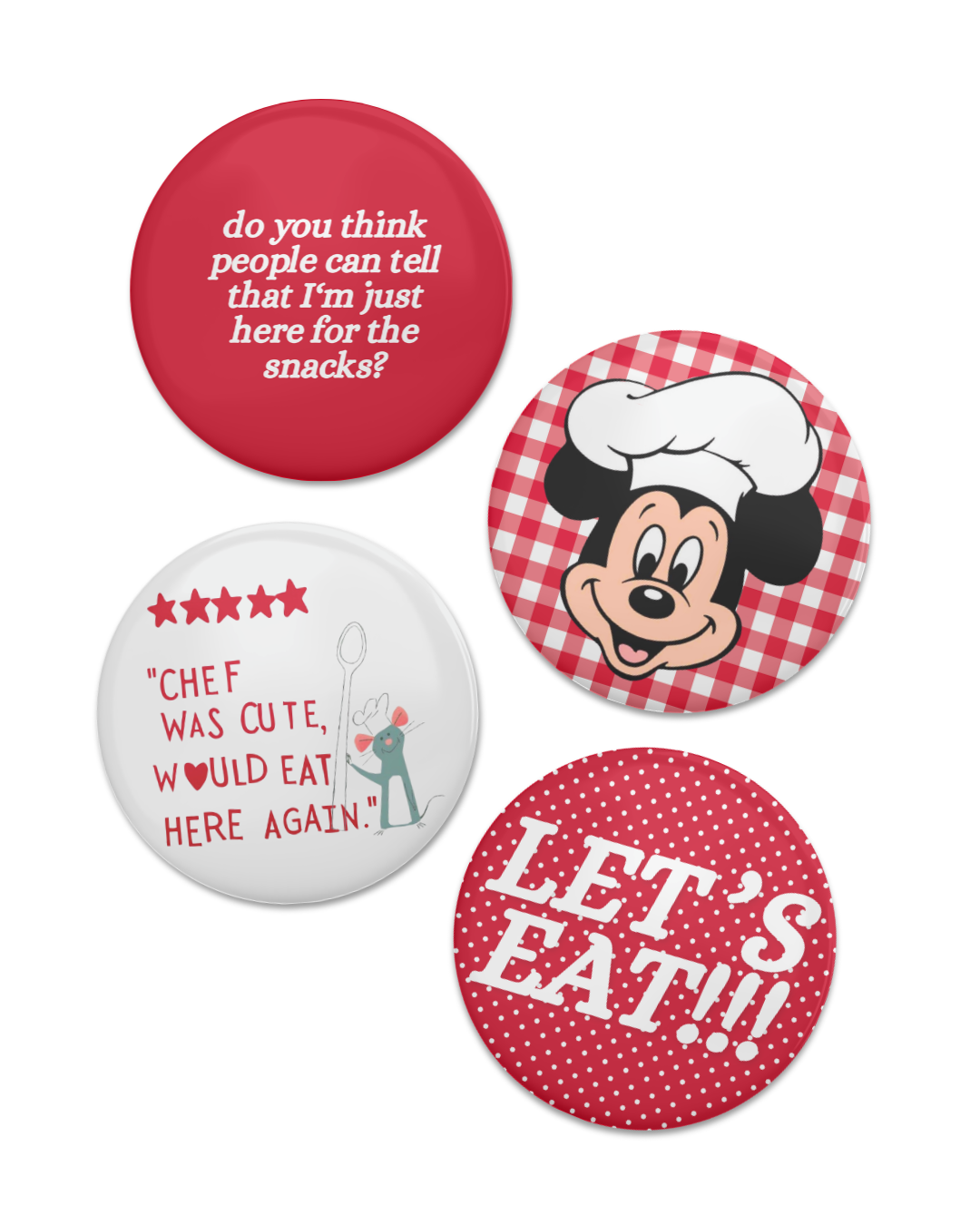 Little Chef 2.25" Button Pack