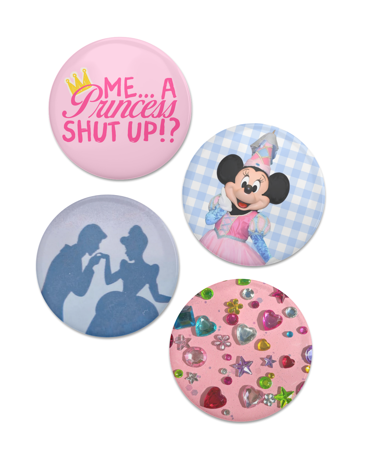 Princess 2.25" Button Pack