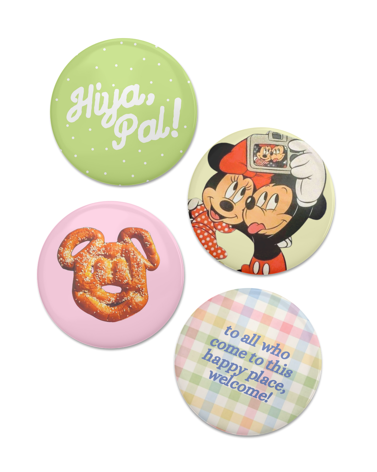 Hiya Pal 2.25" Button Pack