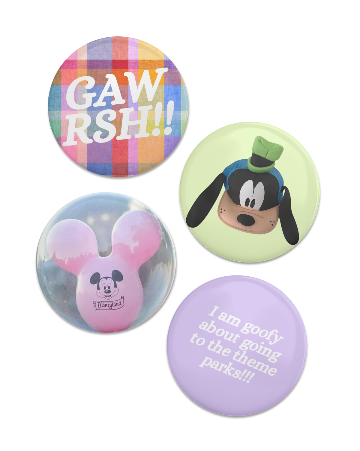 GAWRSH 2.25" Button Pack